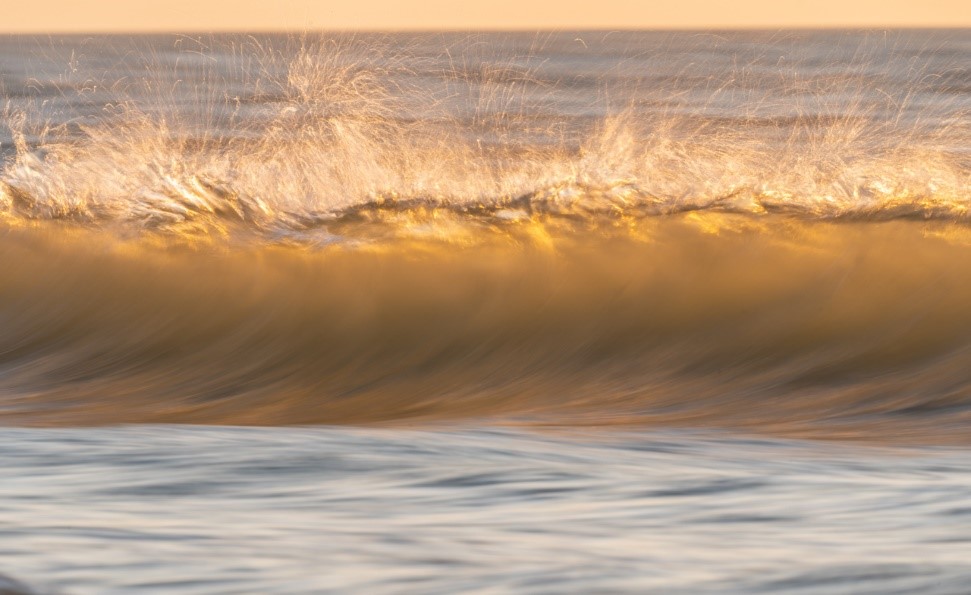 Golven van de zee op Texel onda Versteeg Fotoweekend Texel