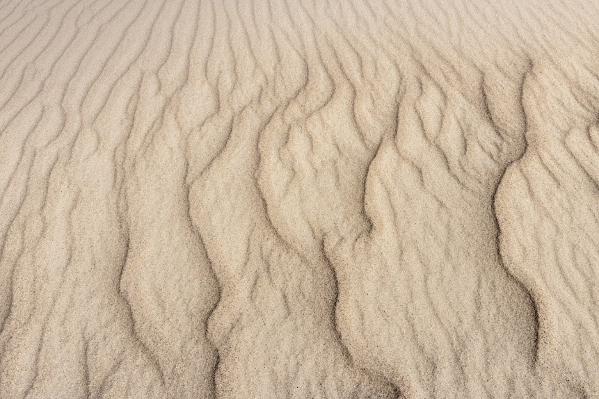 Zandstructuur duinen op Texel icole Staas Fotoweekend Texel