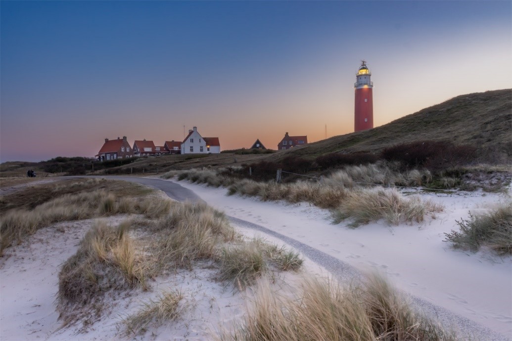 vuurtoren Texel bij zonsondergang Nicole Staas Fotoweekend Texel